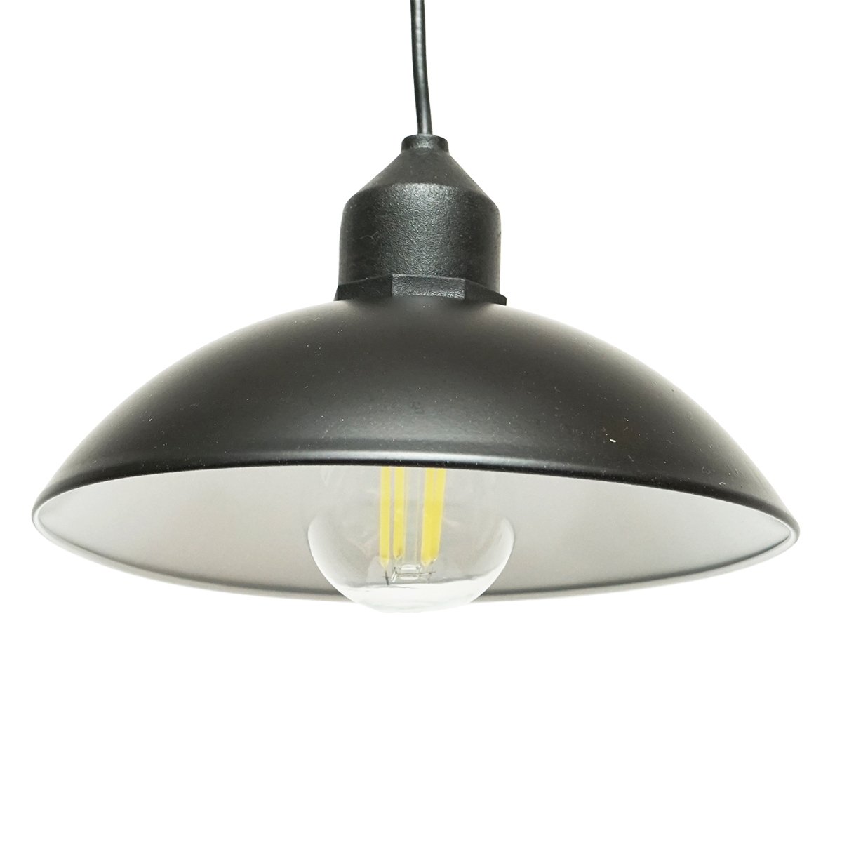 Lampa solara LED 2W cu panou solar 1.5W/5.5V, baterie 3.7V/1.2 Ah si abajur IP54 Breckner Germany